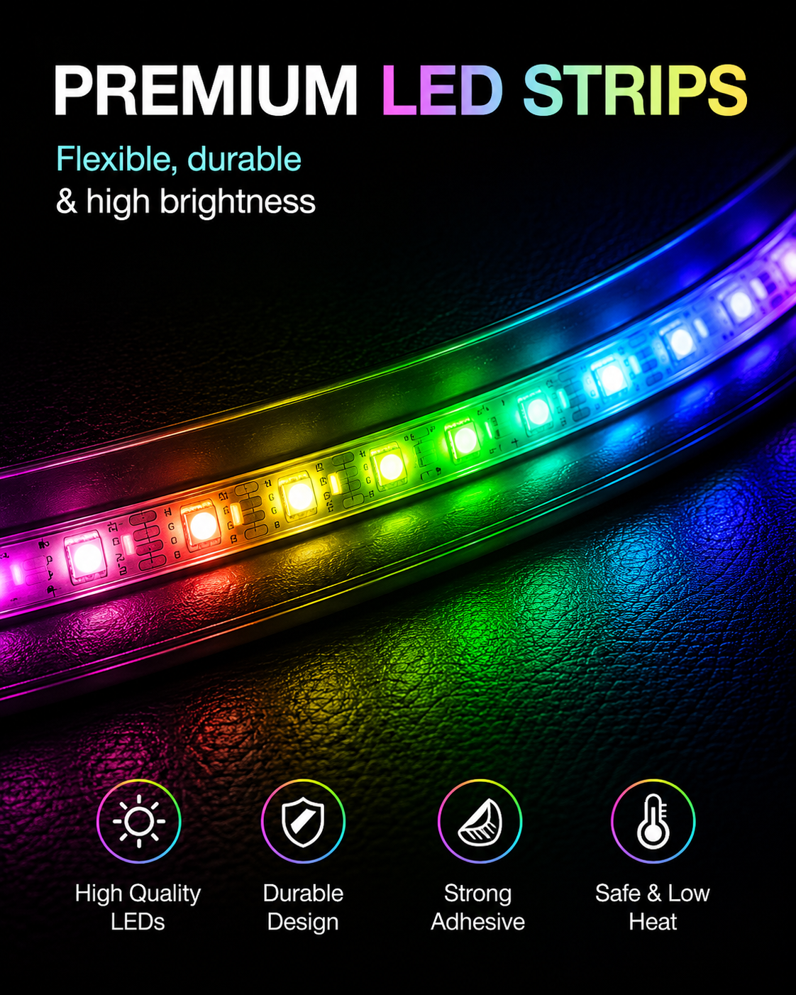 Vensley Rbg Complete Ambient Lights Kit